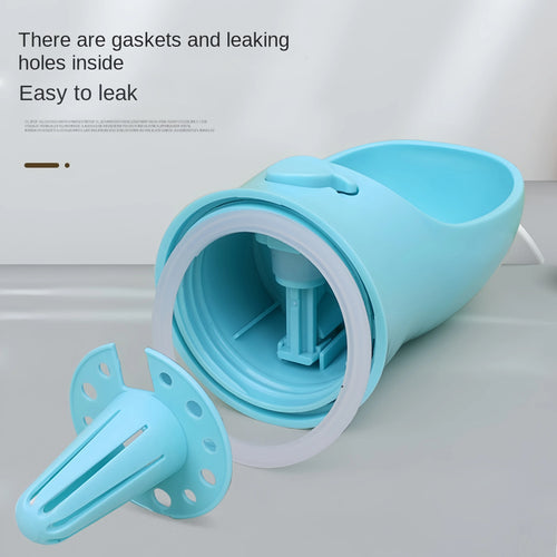 Portable Pet Water Bottle & Food Bowl – Outdoor Travel