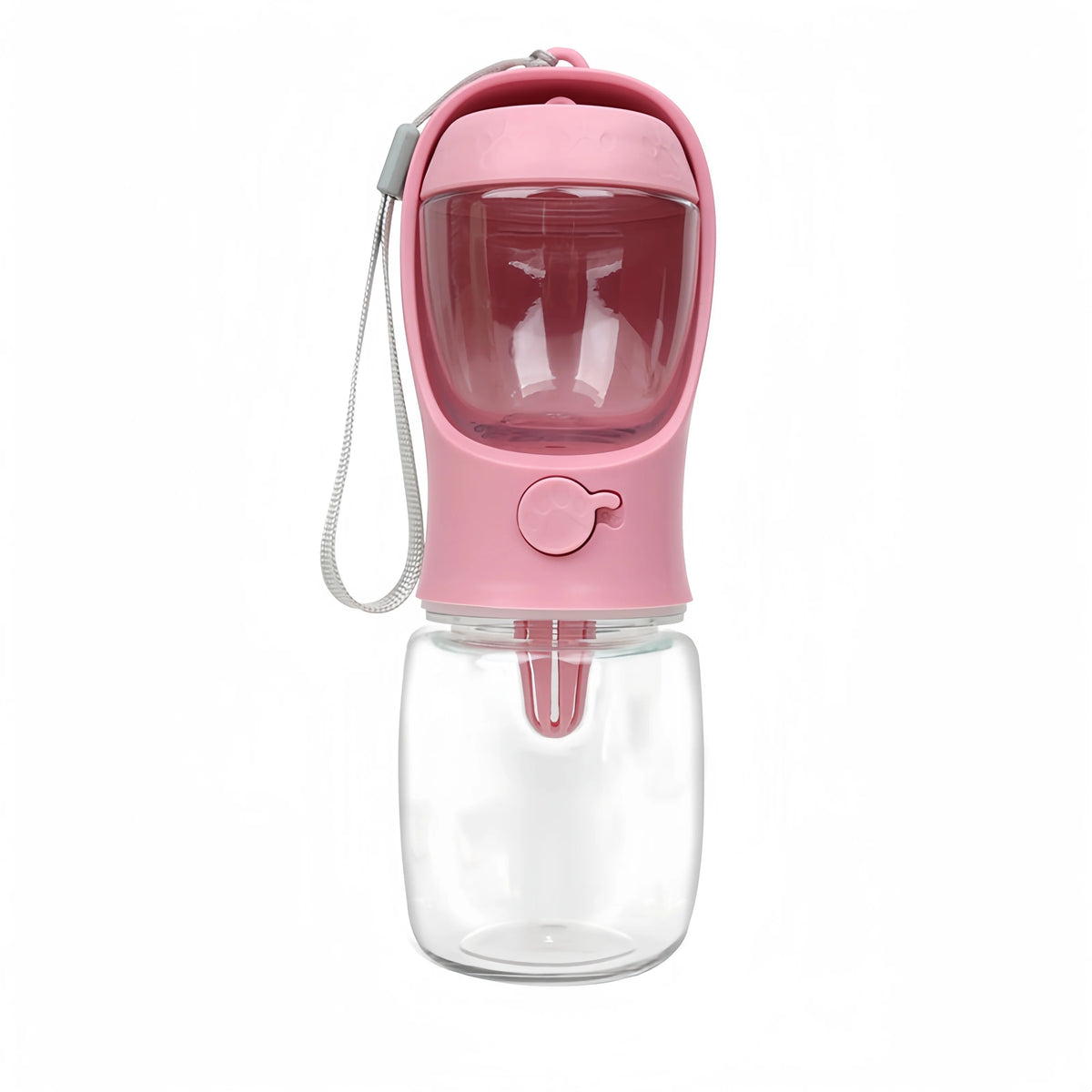 Portable Pet Water Bottle & Food Bowl – Outdoor Travel